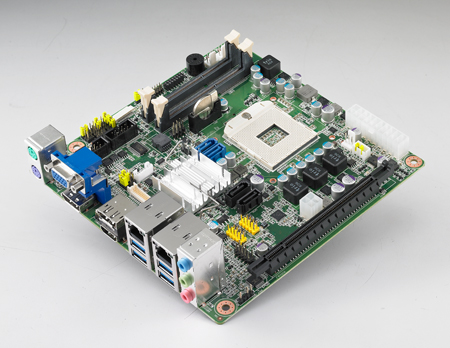 Intel<sup>®</sup> Ivy Bridge Core™ i7/i5/i3 Mini-ITX Motherboard with DDR3, 6 COM, Gen3 PCIe